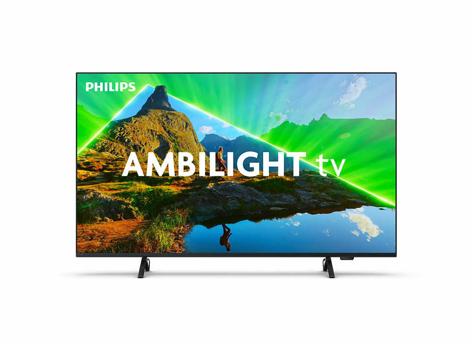 Philips Ambilight 43PUS8319-12 Tv Led 43'' Smart TV Ultra Hd Nero Philips 43PUS8319/12
