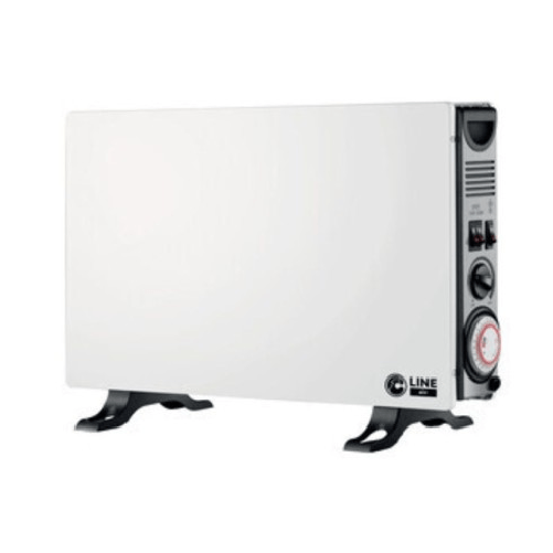 Termoconvettore da Pavimento Turbo Bianco DeLonghi 2000W