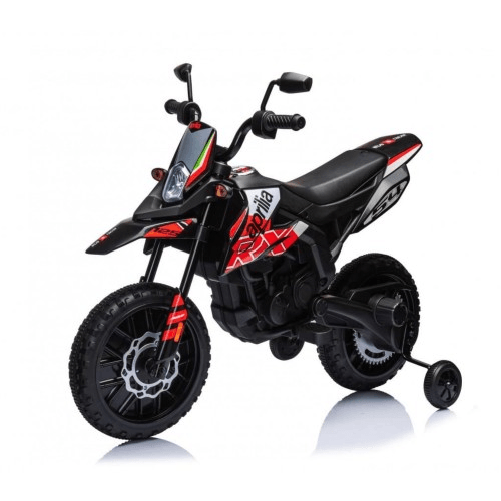 Moto Elettrica da Bambino Aprilia Motocross RX125 Rossa