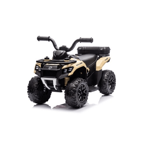 Macchina Elettrica per Bambini Mini Quad Safari Beige 6V