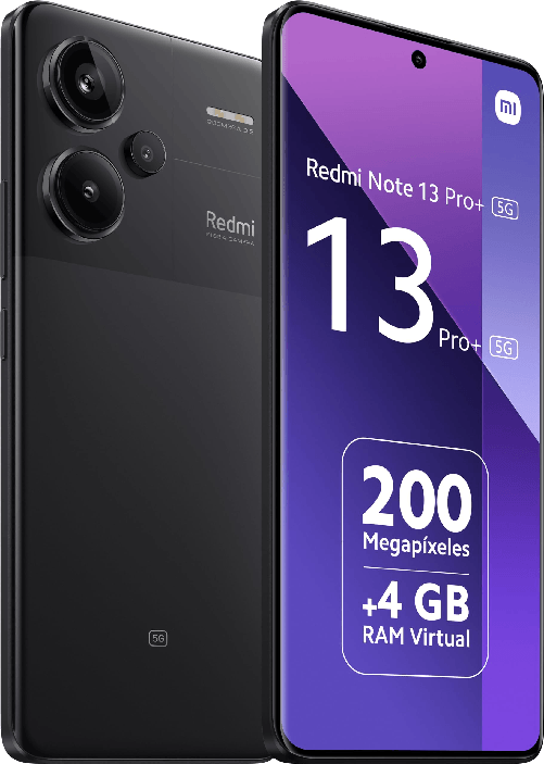 Xiaomi Redmi Note 13 Pro+ 16,9 cm (6.67") Doppia SIM 5G USB tipo-C 8 GB 256 GB 5000 mAh Nero