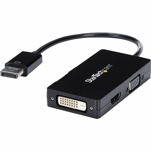 StarTech.com Cavo Adattatore 3 in 1 DisplayPort a VGA/DVI/HDMI - Convertitore DP a VGA HDMI DVI