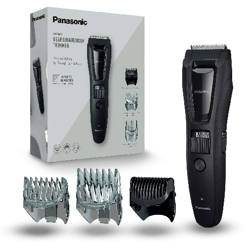 Panasonic ER-GB61-K503 Regolabarba e tagliacapelli da uomo 3 in 1 Panasonic ER-GB61 CA/Batteria 3 2 cm Nero