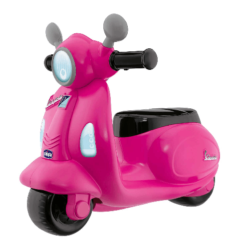 Chicco Vespa Primavera Rosa - Moto Giocattolo Cavalcabile Chicco Vespa Primavera Rosa
