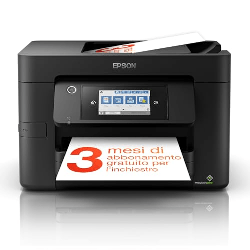 Epson Stampante Inkjet Multifunzione Workforce WF-4820DWF Risoluzione 4800 x 2400 DPI A4 Wi-Fi Direct Epson WorkForce Pro WF-4820DWF