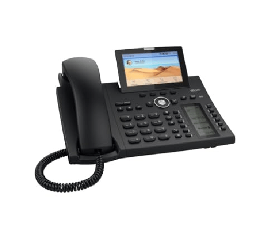 Snom Telefono VoIP Snom D385 con SmartScreen e Bluetooth Snom D385 telefono IP Nero 12 linee TFT