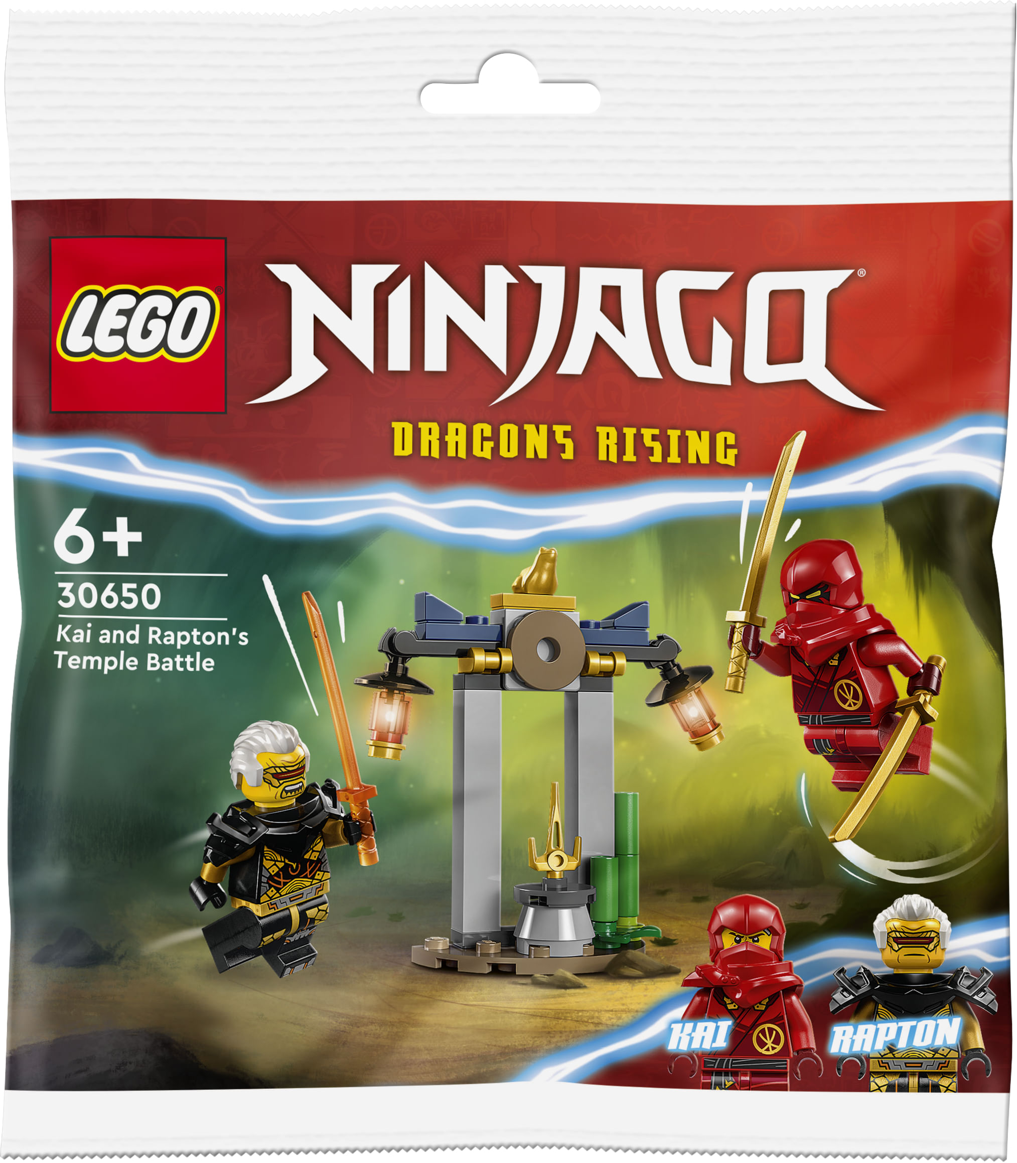 Lego Battaglia Nel Tempio Di Kai E Rapton - Lego Ninjago 30650 LEGO Battaglia nel tempio di Kai e Rapton