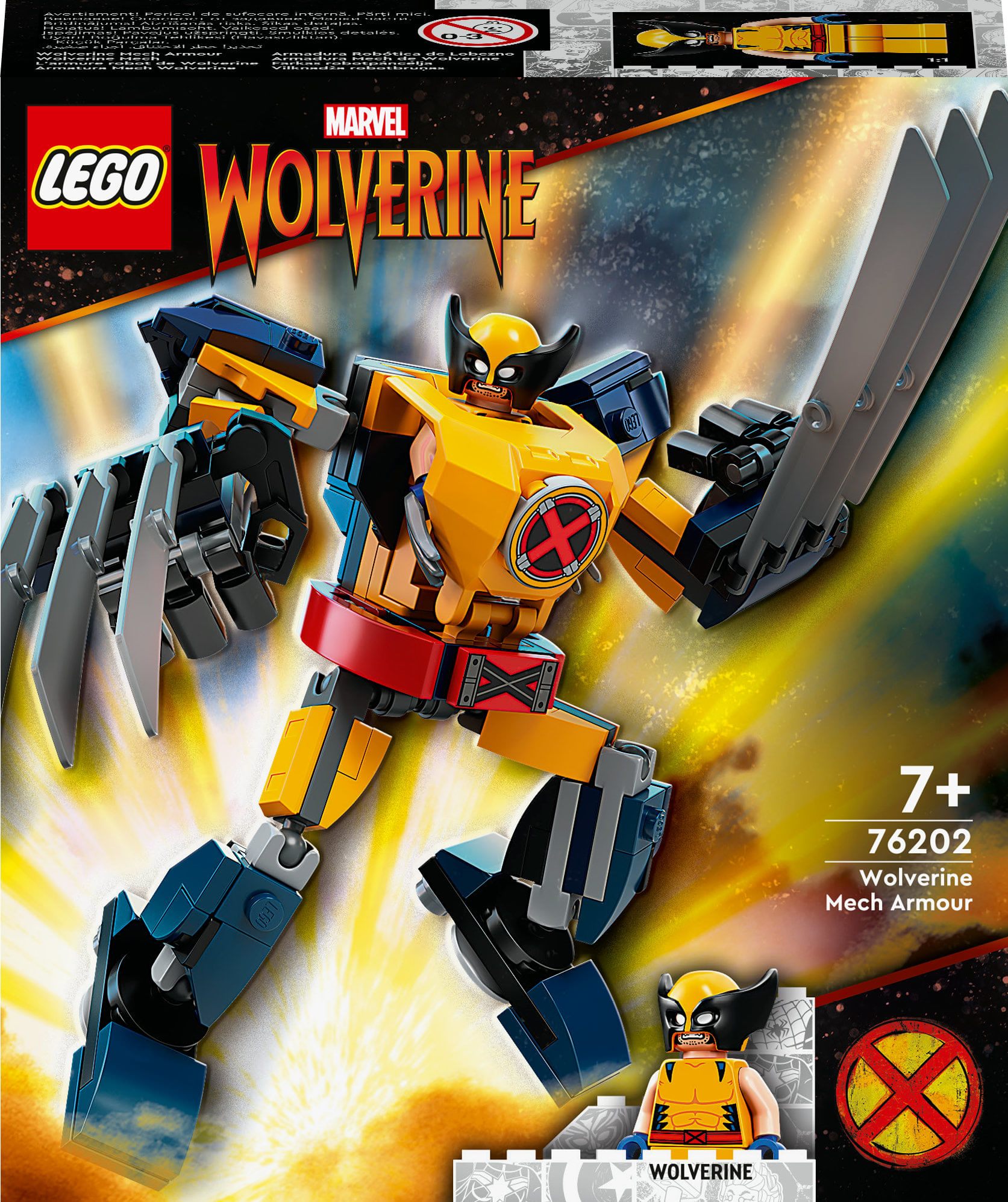 LEGO Marvel Super Heroes Armatura Mech Wolverine
