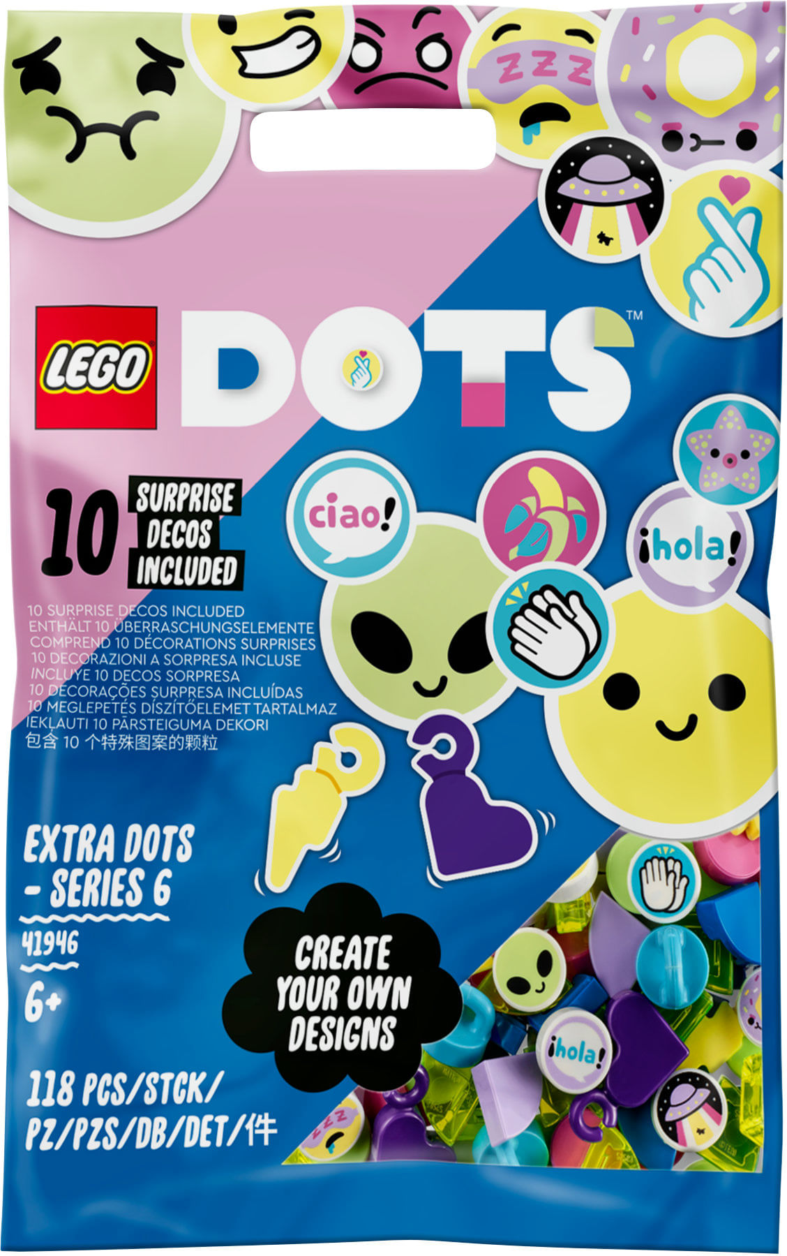 Lego Extra DOTS - Serie 6 - Lego Dots 41946 LEGO DOTS Extra - Serie 6