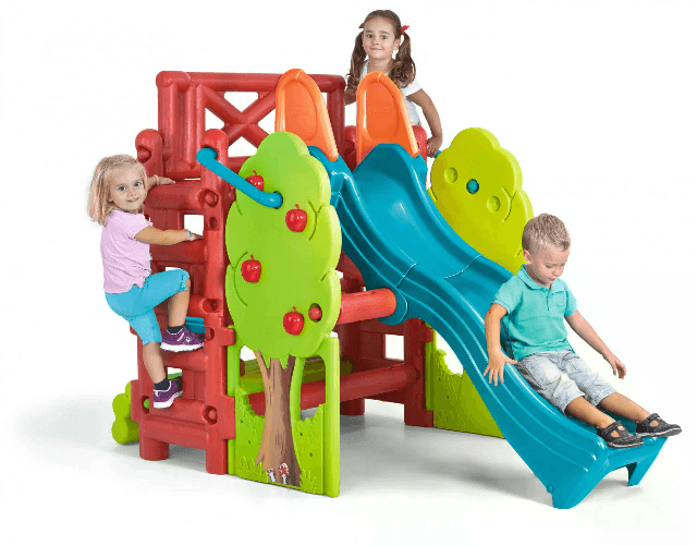 Scivolo da Giardino con struttura in Plastica cm 200x125x139 - LANCE