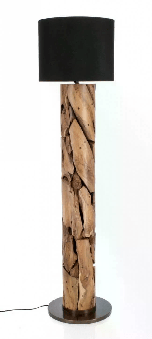 Lampada da Tavolo di design in legno di Teak - ANANYA