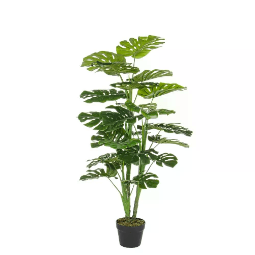 Pianta con Vaso 23Foglie H120Cm (2 Pezzi) - NEBULAR