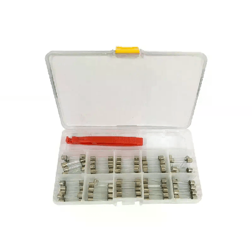 50x Fusibili rapidi in vetro da 1amp a 30amp ricambio fusibile con pinza 250V
