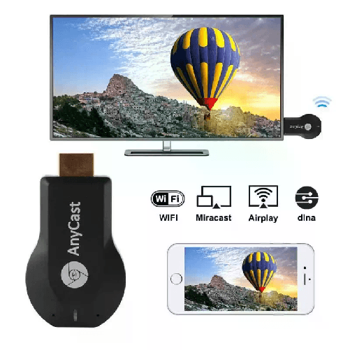 Chiavetta dongle Anycast wifi ricevitore display video streamer M4 plus android