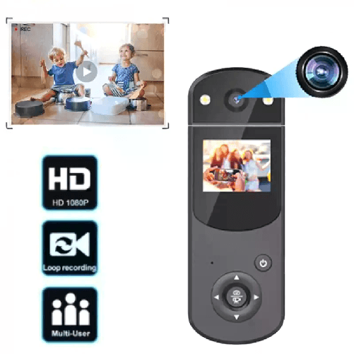 MINI VIDEOCAMERA DIGITALE TELECAMERA SPORT AUTO MOTO Action 16mp 1080P HD