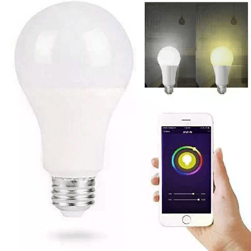 LAMPADINA SMART LED WIFI E27 10W 2700 6400K DIMMERABILE IOS ANDROID ALEXA GOOGLE