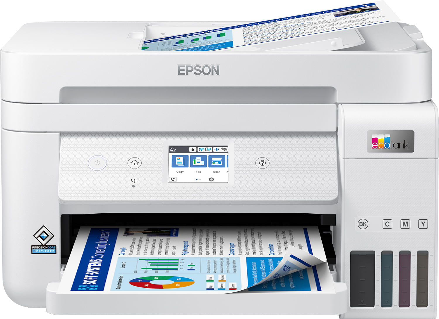 Epson ORIGINALE Epson stampante Bianco EcoTank ET-4856 C11CJ60407 EcoTank ET-4856 Epson EcoTank ET-4856