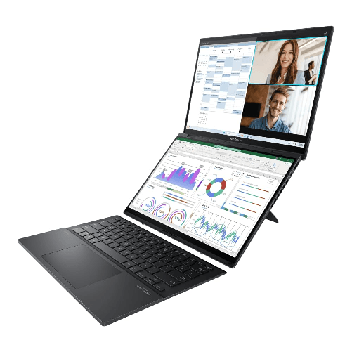 ASUS Zenbook Duo 2024 - Laptop Doppio Schermo 14" OLED 3K