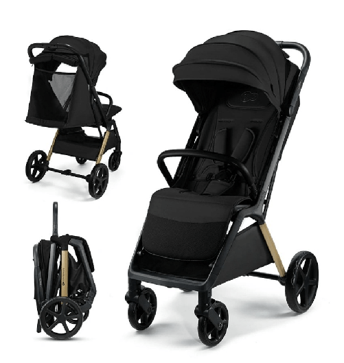 Kinderkraft Passeggino Leggero LOOM INK BLACK con Chiusura Automatica Omologato 22 Kg