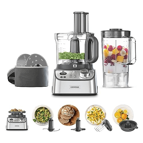 Kenwood FDM71.450SS MultiPro Express Robot da Cucina 1000W 3 Litri Acciaio Inossidabile Kenwood MultiPro Express+ robot da cucina 1000 W 3 L Acciaio i