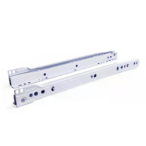 Guide per cassetti a rullino - 400 mm. - bianco