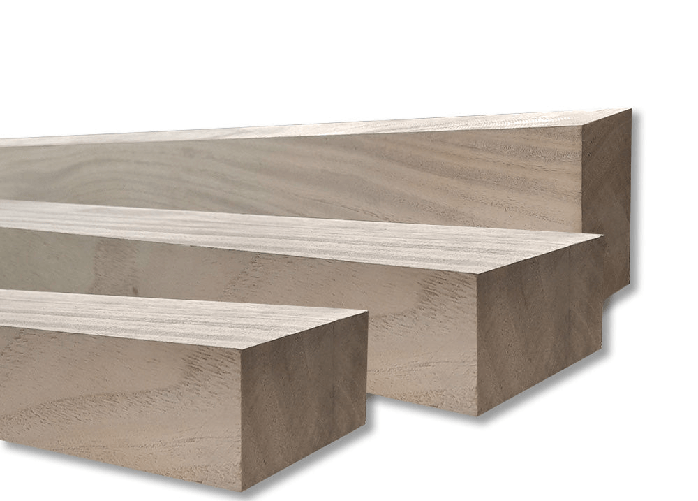 TRAVETTI In Legno Levigato 8x4cm 8x4x203 cm