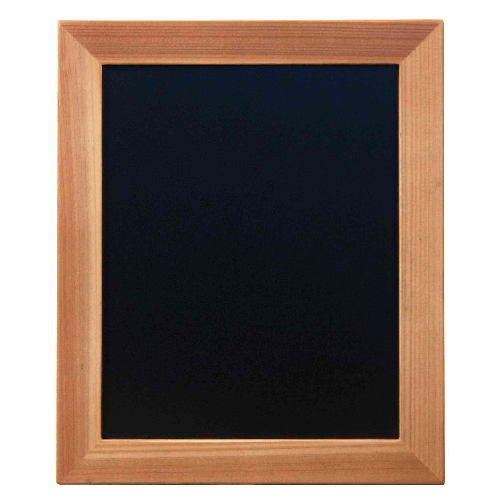 SECURIT LAVAGNA NERA TEAK 20x24cm WOODY Securit