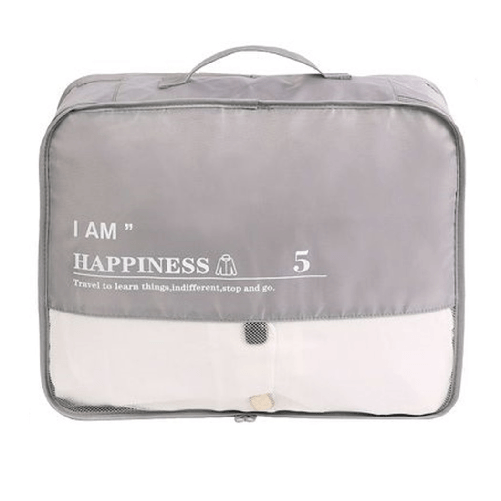 Cleafe-organizer Viaggio Impermeabile Borsa Organizzatore Valigia Casa Grigio 40x32x12cm 87713 -