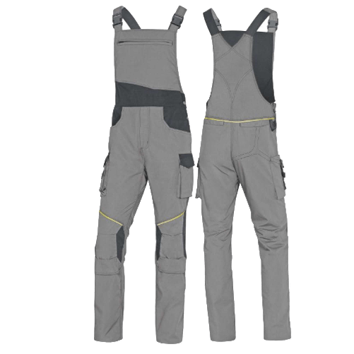 DELTAPLUS SALOPETTE da LAVORO Mach 2 grigio ch./grigio sc. Tg. L