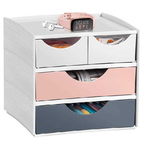 CEP Mini Cassettiera MyCube 2 cassetti piccoli+ 2 grandi 3-211 Mineral Cep