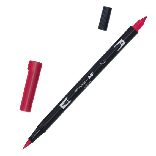 TOMBOW Pennarello Tombow ABT Dual Brush 847 crimson