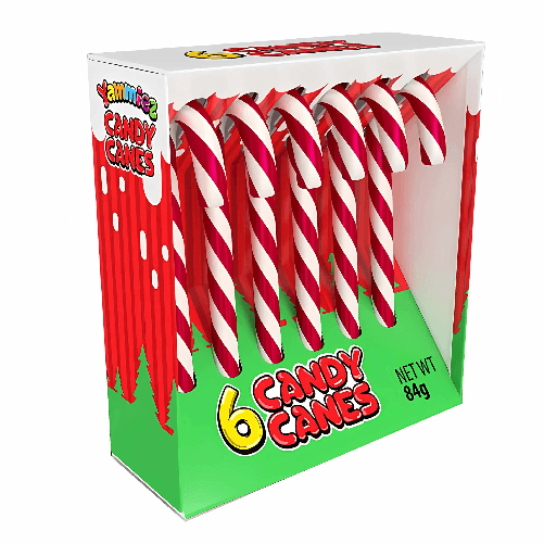 Casa del Dolce BASTONCINI DI ZUCCHERO GUSTO FRAGOLA 84gr (6PZ)
