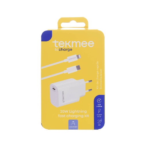 Polyflame TEKMEE 20W FAST CHARGING KIT LIGHTNING for APPLE