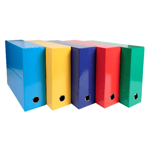 EXACOMPTA Scatola progetto Iderama 5 colori assortiti classici D90 Exacompta