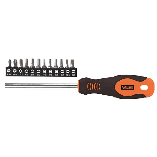 Valex Cacciavite portainserto magnetico con attacco da 1/4'' Valex