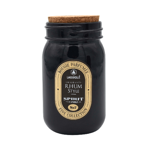 Laguiole CANDELA LAGUIOLE IN VETRO E TAPPO IN SUGHERO RHUM STYLE 170gr - 40269825