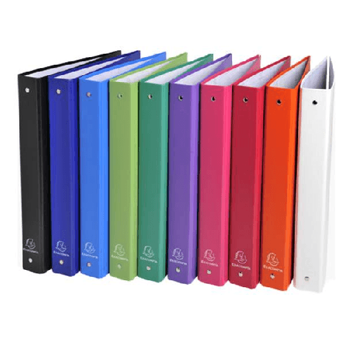 EXACOMPTA Raccoglitore 4 anelli D30 mm in PP col. Ass. 51330E Exacompta