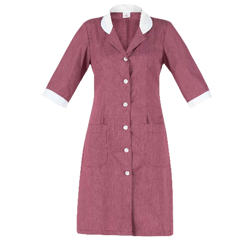 Giblor's Camice per pulizie Ortensia Tg. M bordeaux