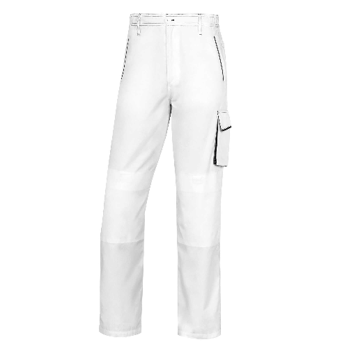 DELTAPLUS PANTALONE da LAVORO Panostyle bianco/grigio Tg. L