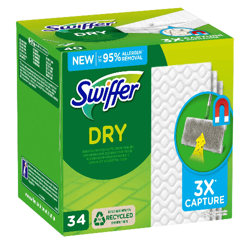 SWIFFER Swiffer Dry - SCATOLA 34 PANNI RICARICA USAGETTA