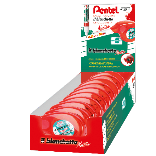 PENTEL Expo 24 correttore a nastro Bianchetto 4,2mmx10mt Pentel