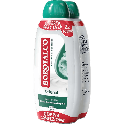Borotalco BIPACK BAGNO DOCCIA BOROTALCO ORIGINAL 2x600ml