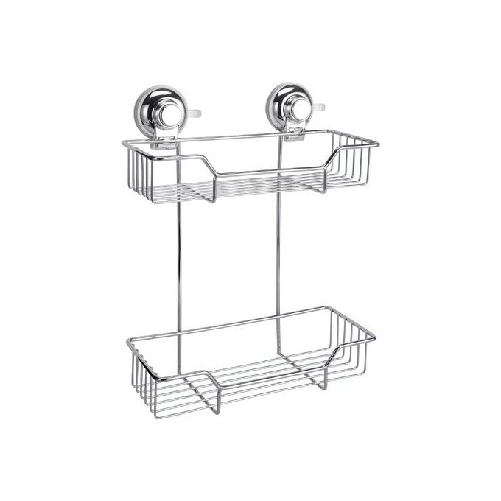 Gedy Porta Oggetti Box Doccia Hot Cromo Doppio