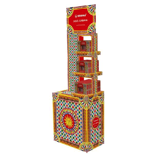 STABILO Stabilo Boss Original per Dolce&Gabbana - colori assortiti - Stabilo Edizione Limitata - expo da terra con 18 cofanetti