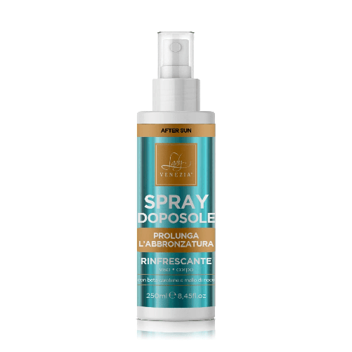 Lady Venezia Spray Doposole - Prolunga l'abbronzatura con Beta Carotene e Mallo di Noce 250 ml