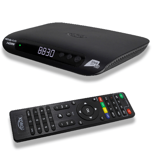 Xoro Ricevitore Satellitare HRS 8830 Tivu Sat Hd con Smartcard Hd Inclusa e Telecomando Xoro HRS 8830 set-top box TV Ethernet (RJ-45), Satellite Full