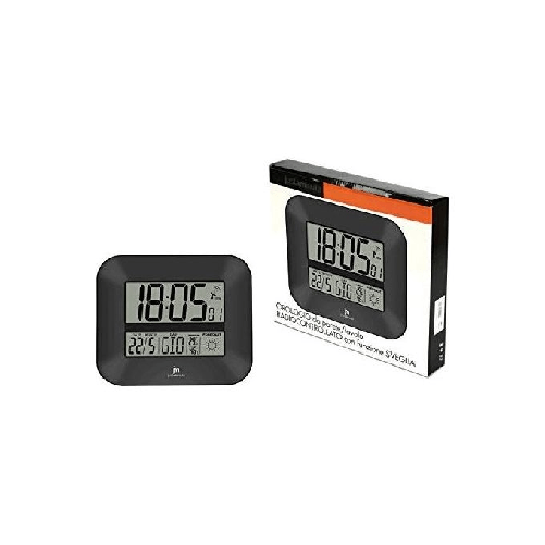 Lowell Orologio da Parete Radiocontrollato Grigio