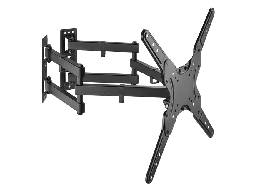 Conceptronic Equip 650328 Staffa per montaggio a parete del televisore ad angolo con movimento completo da 23“ a 55”. Equip 650328 Staffa per montaggi