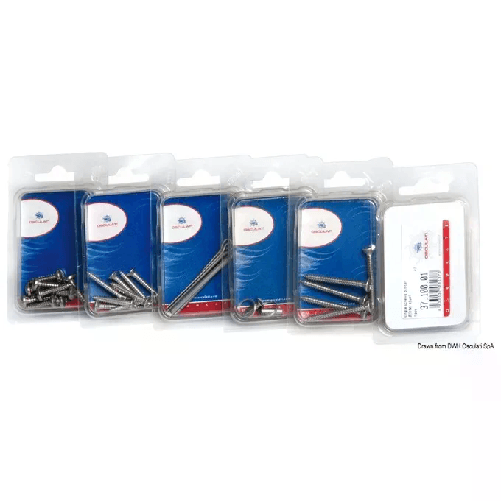 Osculati Bullone svasato croce 5X20 AISI 316 (Blister 5 pz)