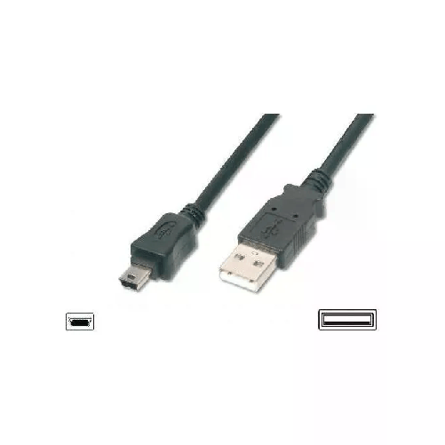 Digitus Cavo Usb 2.0 Mini ''B'' 5 Poli Mt.3 (Ak 672M-3)